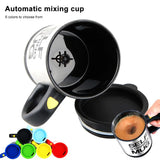 Automatic Self Stirring Mug Stainless Steel Thermal Cup magnetic Electric Lazy Double Insulated Coffee Milk Mixing Mug