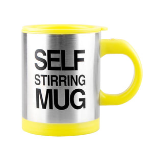 Automatic Self Stirring Mug Stainless Steel Thermal Cup magnetic Electric Lazy Double Insulated Coffee Milk Mixing Mug