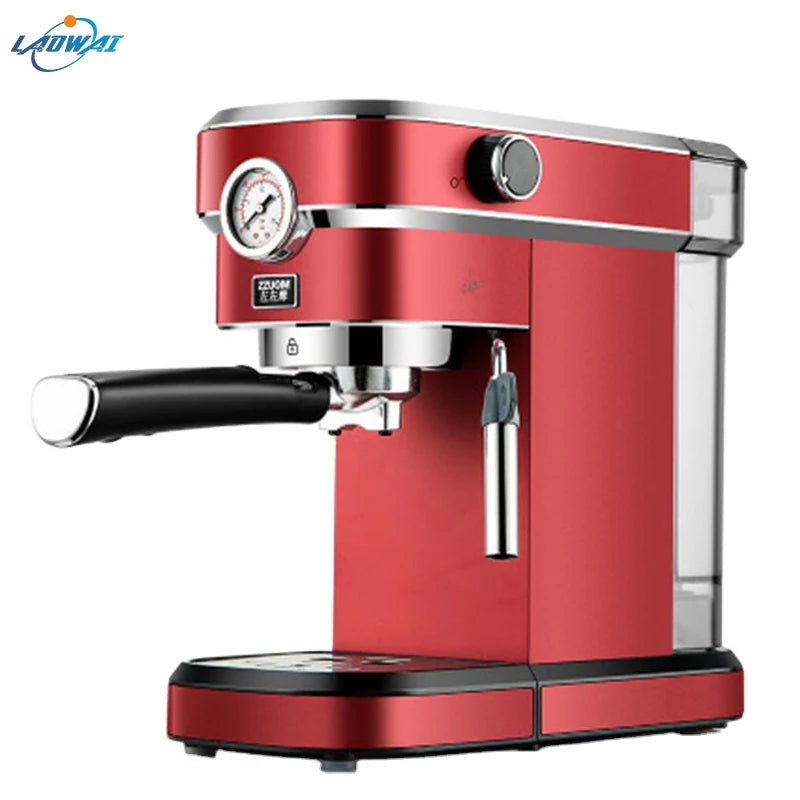 Milk Frother Espresso Coffee Maker Household Small Latte Steam Coffee Machine Milk Foam Machine