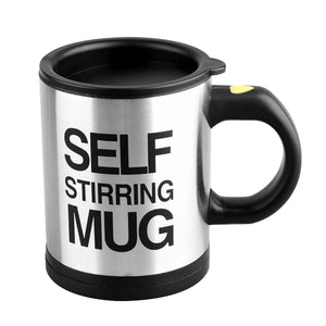 Automatic Self Stirring Mug Stainless Steel Thermal Cup magnetic Electric Lazy Double Insulated Coffee Milk Mixing Mug