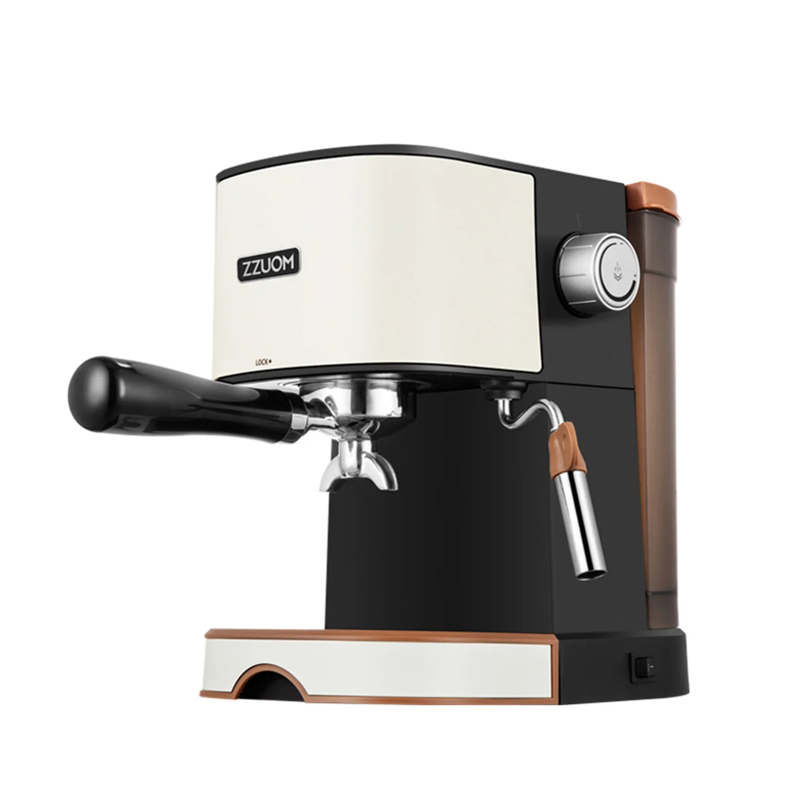 Italian Espresso Coffee Machine 20 Bar Small Semi Automatic Steam Coffee Maker Fancy Milk Foam 1L Water Tank Cappuccino Mocha