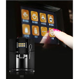 Commercial Home Cafetera Touch Screen Automatic Coffee Maker Machine with Milk Froth and Coffee Bean Grinder Nespresso