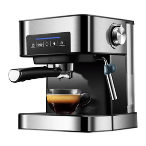 Espresso Coffee Maker Fresh Coffee Machine Household Small Semi-automatic High Pressure Steam Milk Foam