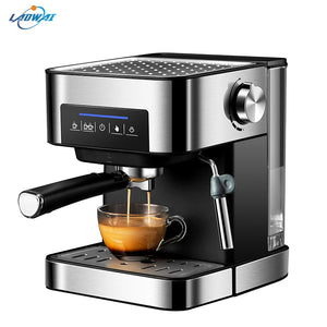 Espresso Coffee Maker Fresh Coffee Machine Household Small Semi-automatic High Pressure Steam Milk Foam