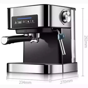 Espresso Coffee Maker Fresh Coffee Machine Household Small Semi-automatic High Pressure Steam Milk Foam