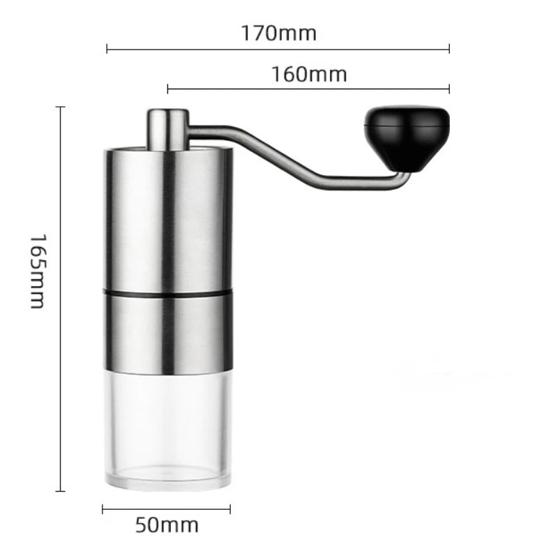 Hand Grinder Coffee Tools Coffe Accessories Manual Espresso Maker Manual Mixing Machine Mill Home Equipment Coffeeware Kitchen