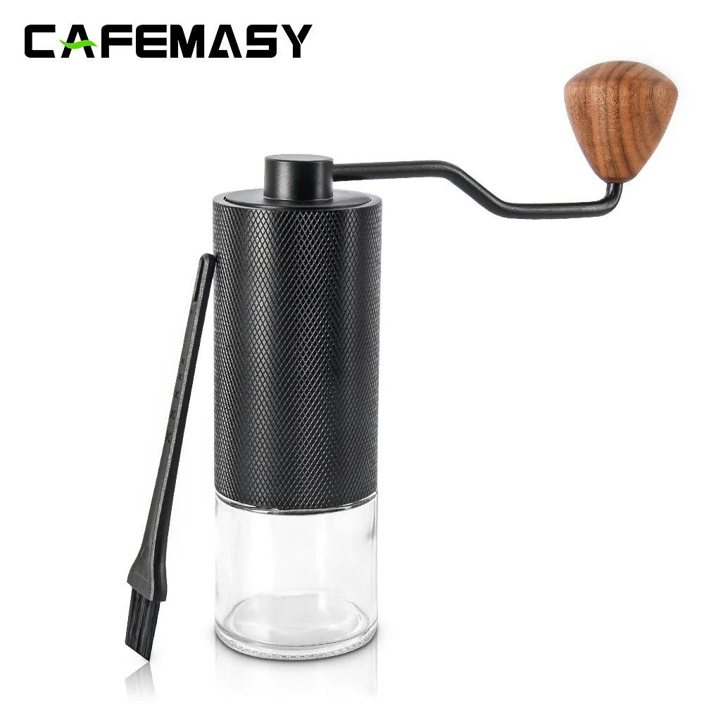 Portable Manual Coffee Grinder Mini Hand Handmade Coffee Bean Grinders Adjustable Steel Core Burr Espresso Coffee Milling Tools