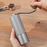 Manual Coffee Grinder Stainless Steel Handmade Coffee Bean Burr Grinders Mill Kitchen Tool Grinders Coffee Milling Machine